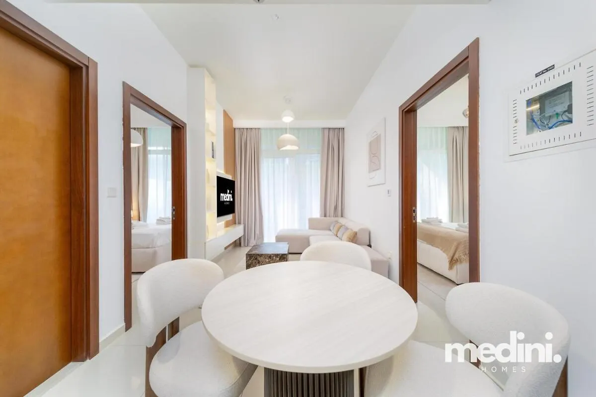10 Min From Burj Khalifa - Sauna - Gym - Damac Reva Dubai