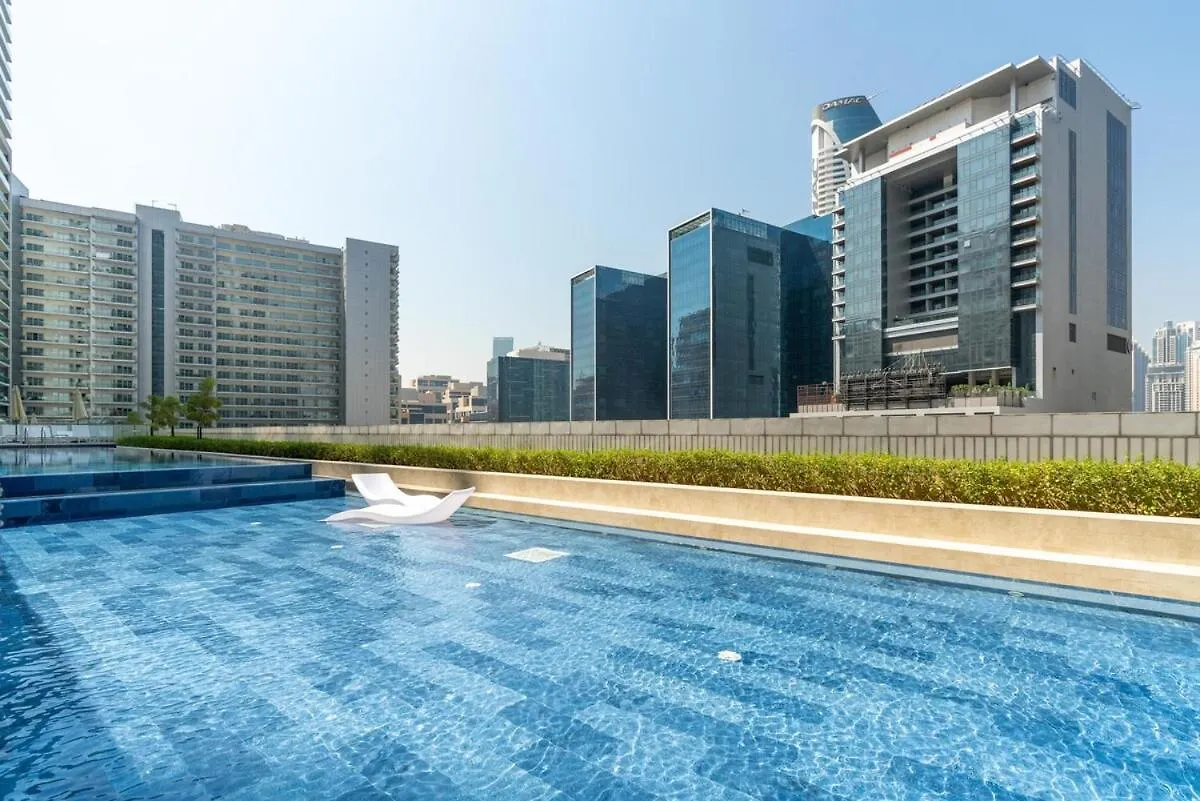 Apartment 10 Min From Burj Khalifa - Sauna - Gym - Damac Reva Dubai